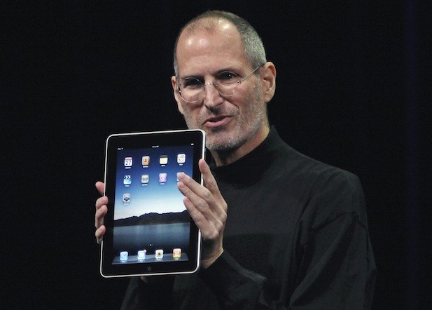 Apple's Steve Jobs with iPad