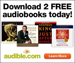 Two FREE Audiobooks RISK-FREE from Audible